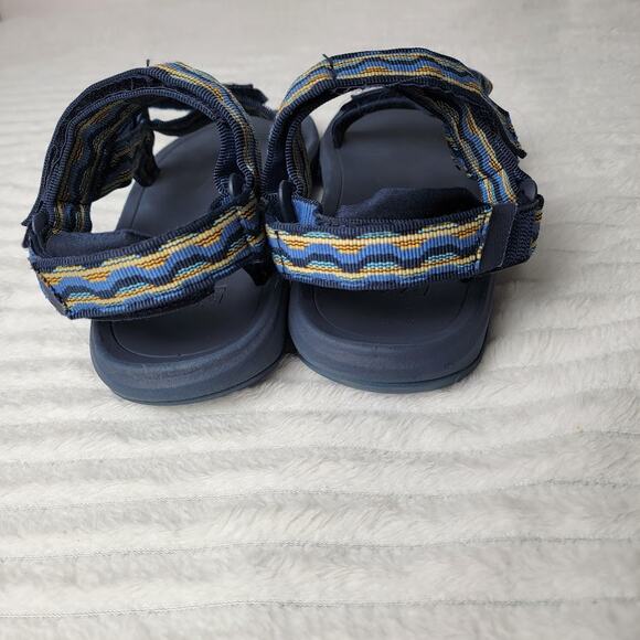 Teva Men’s Blue Sport Sandals Size 5 Strappy Outdoor Hiking Trail Water Gorpcore - Picture 2 of 12